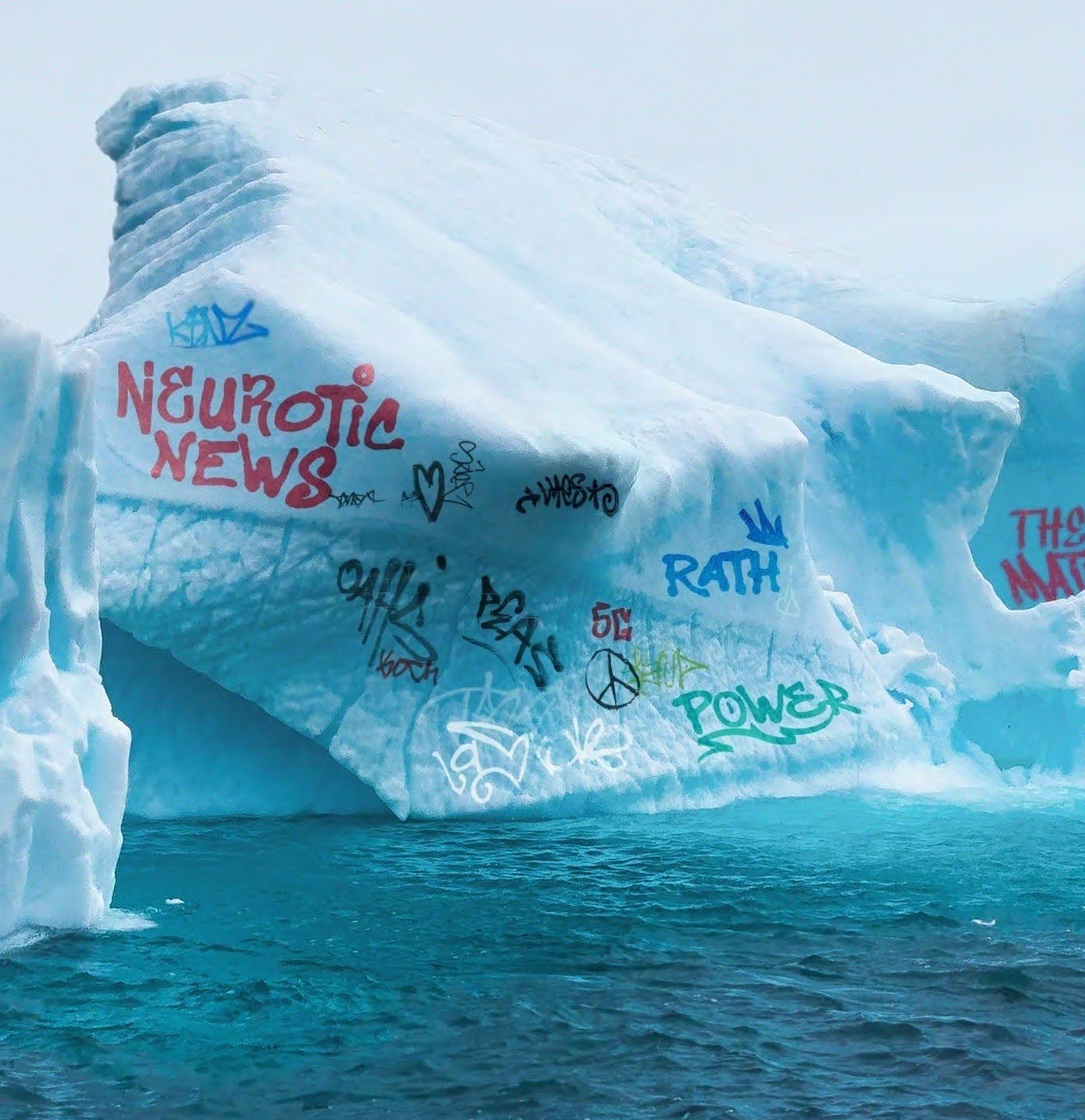 Neurotic News Iceberg Tee